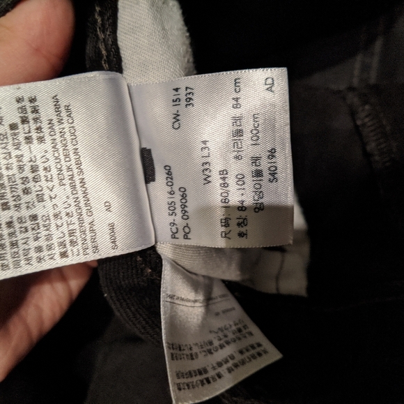 Men's Black Levi Straight Leg Jeans 👖 - Picture 3 of 5